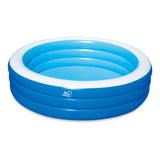 Blue Wave 7.5-ft x 22-in Deep Inflatable Round Family Pool w/Cover