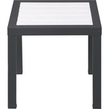 Meridian Furniture Nizuc End Table - White - Outdoor Furniture