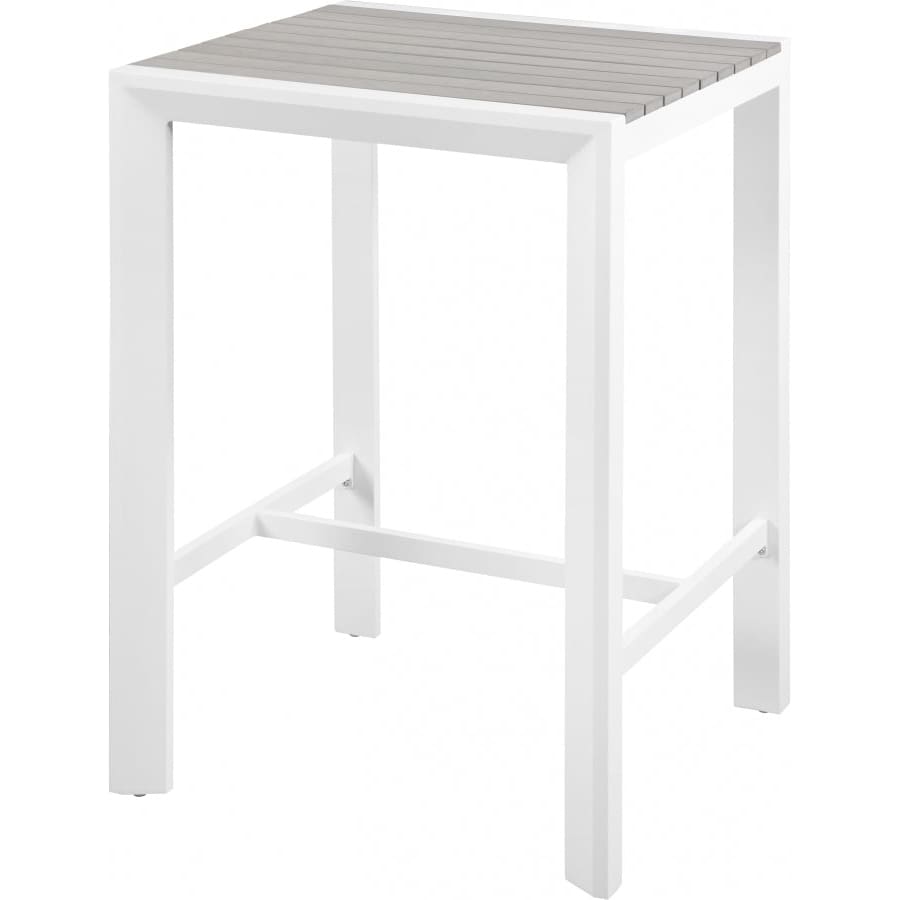 Meridian Furniture Nizuc Outdoor Patio Aluminum Bar Table 379-T - Outdoor Furniture