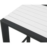 Meridian Furniture Nizuc Outdoor Patio Aluminum Bar Table 381-T - Outdoor Furniture