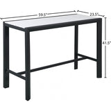 Meridian Furniture Nizuc Outdoor Patio Aluminum Bar Table 382-T - Outdoor Furniture