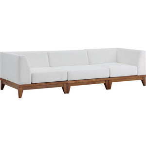 Meridian Furniture Rio Outdoor Off White Waterproof Modular Sofa S96 - Outdoor Furniture