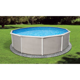 Blue Wave BELIZE 15' Round Steel Wall Above Ground Pool - 52" Depth