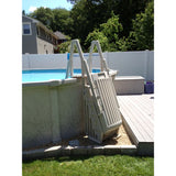 Blue Wave Neptune A-Frame Entry System for Above Ground Pools - Taupe