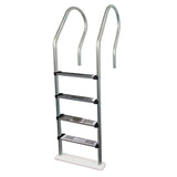 Blue Wave Premium Stainless Steel Reverse Bend In-Pool Ladder for Above Ground Pools