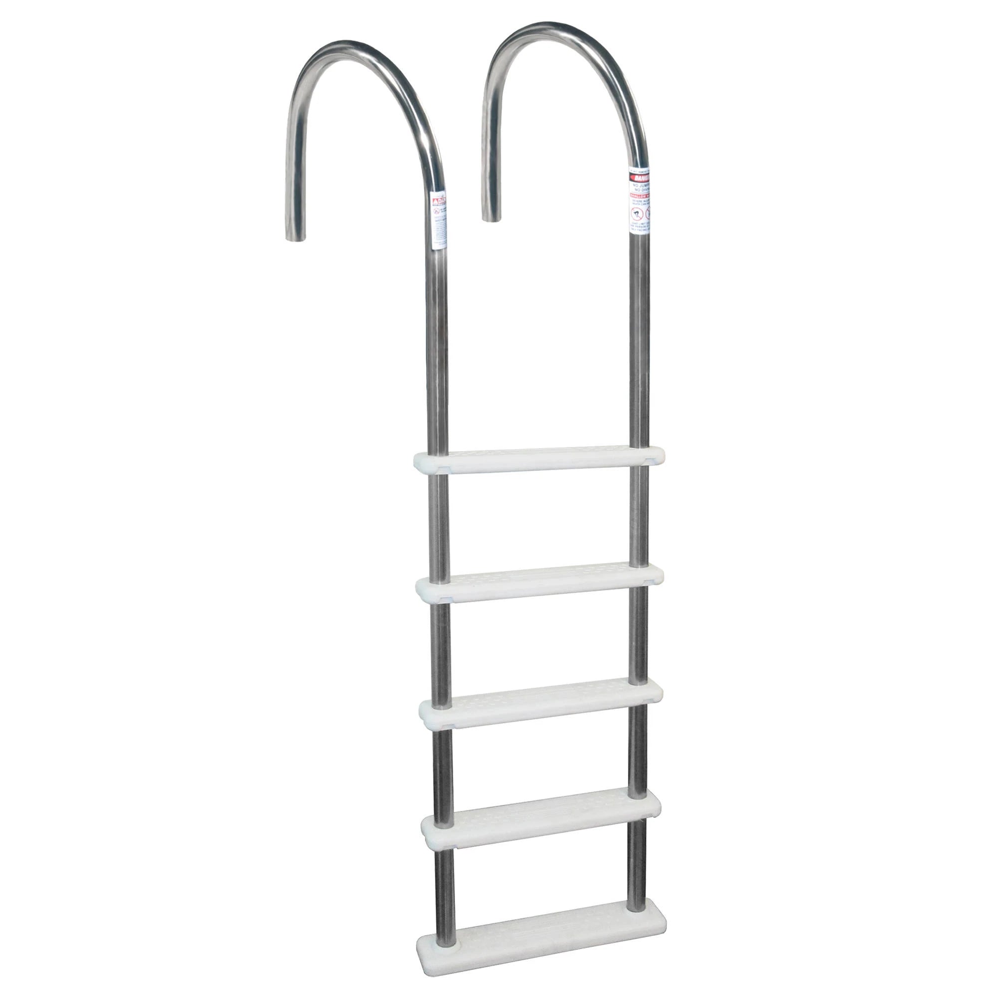 Blue Wave Standard Stainless Steel In-Pool Ladder for Above Ground Pools