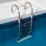 Blue Wave Premium Stainless Steel In-Pool Ladder for Above Ground Pools