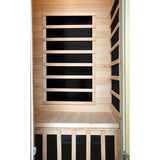 Blue Wave Buena Vista 1-2 Person Hemlock Infrared Sauna w/ 4 Carbon Heaters